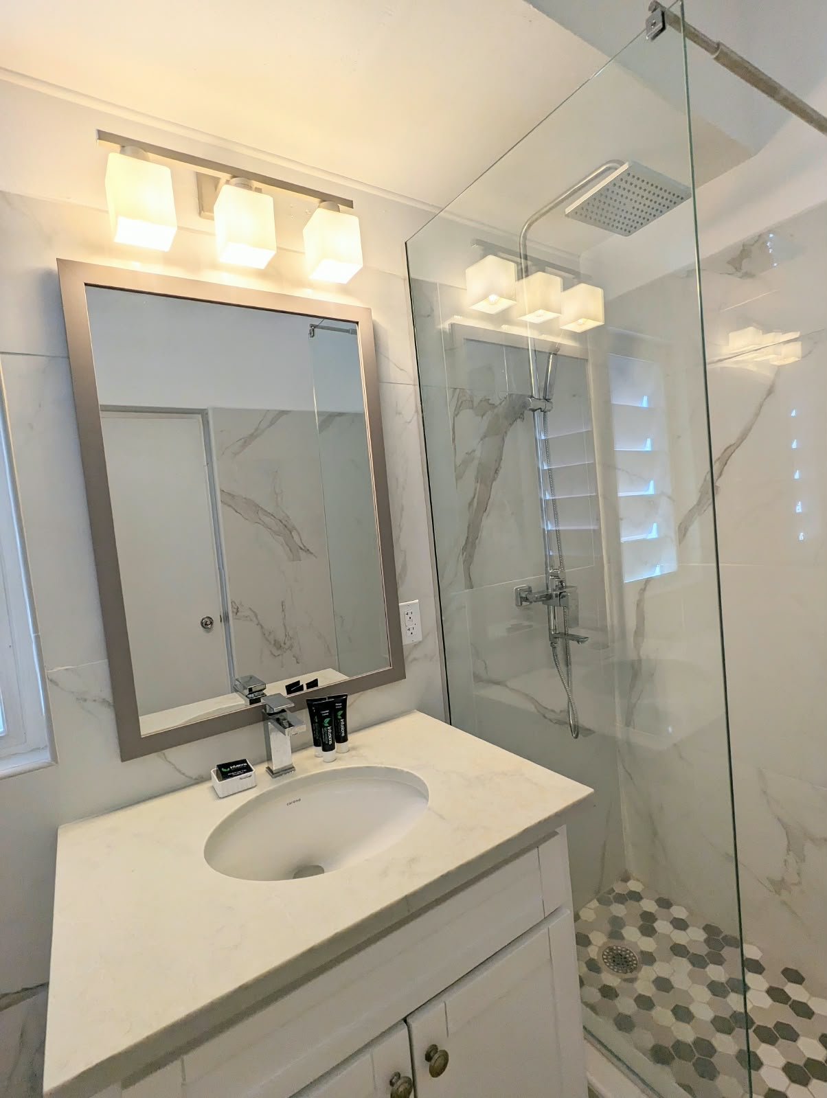 The bathroom
